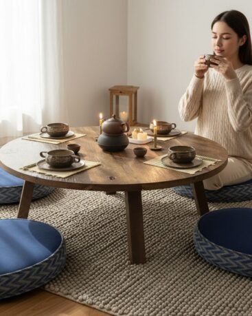 Moksha Meditasyon Masa Takımı